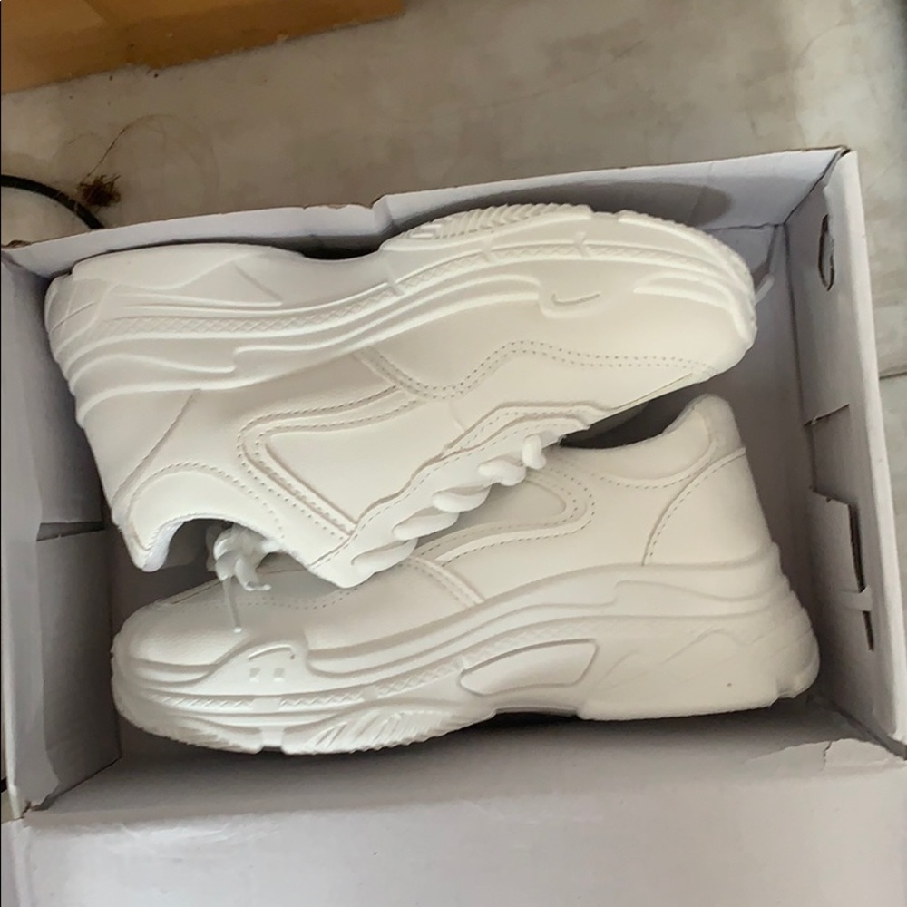 White Chunky Shoes